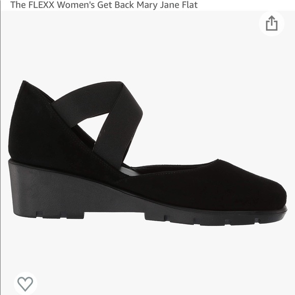 The Flexx BLUE Suede Cross Band Mary Janes size 8 BRAND NEW with BOX - Picture 8 of 9